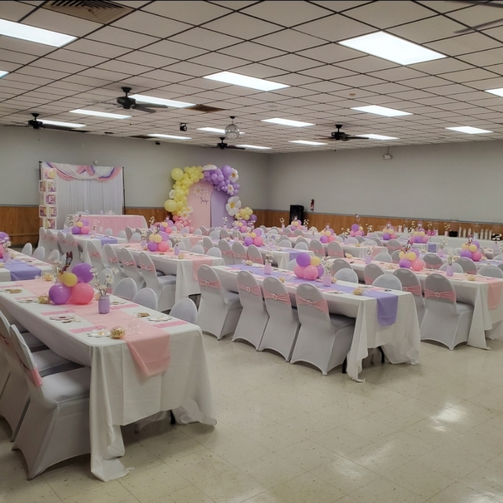 Mason jar lot baby shower wedding gender reveal table center pieces